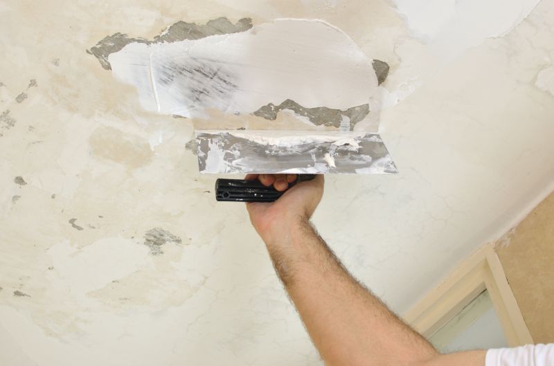 Stucco Ceiling Repair detail